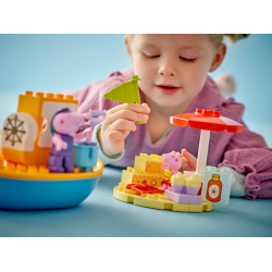 Klocki LEGO 10432 Peppa i rejs łodzią DUPLO